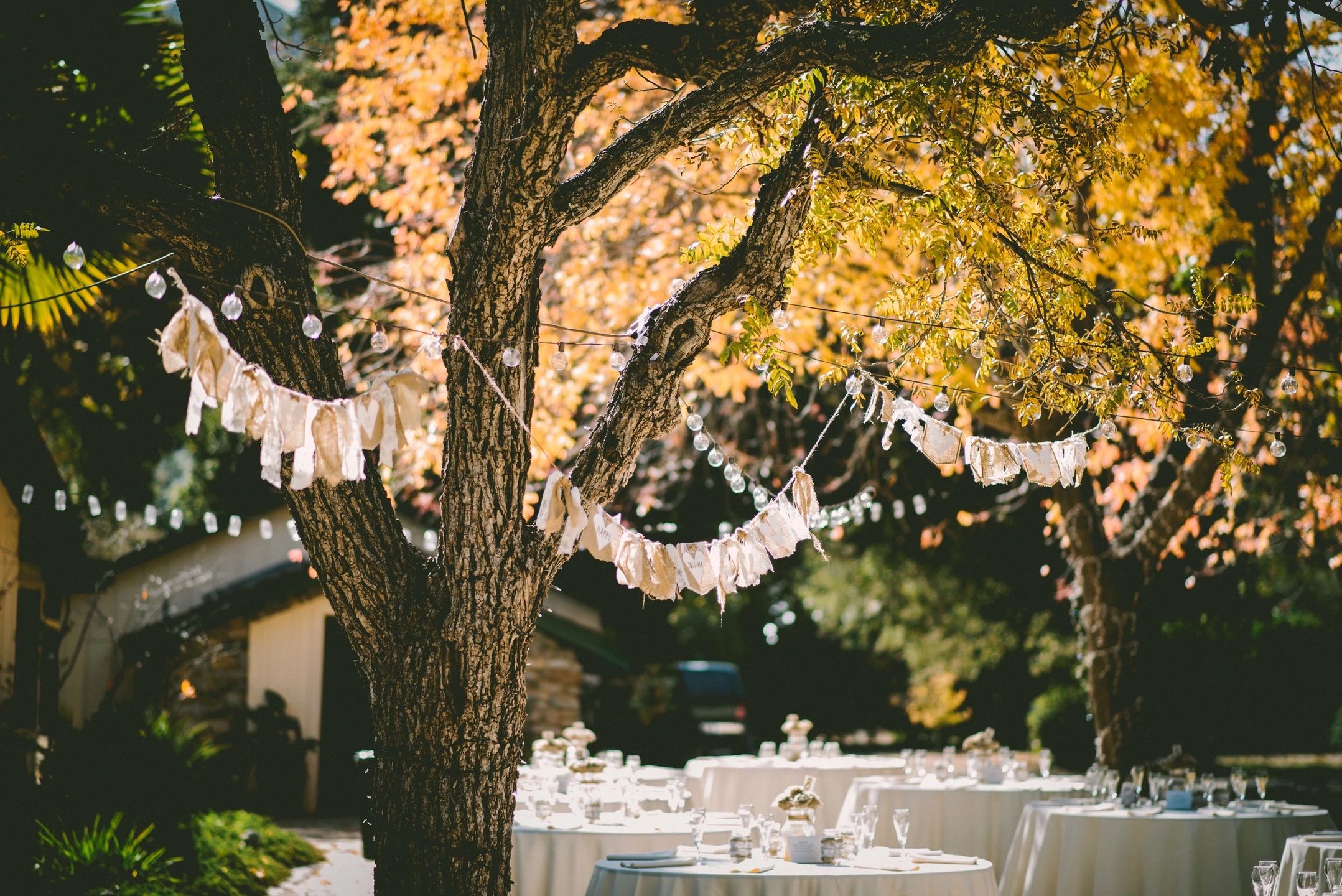 Outdoor wedding venues can be a nice change of pace.
