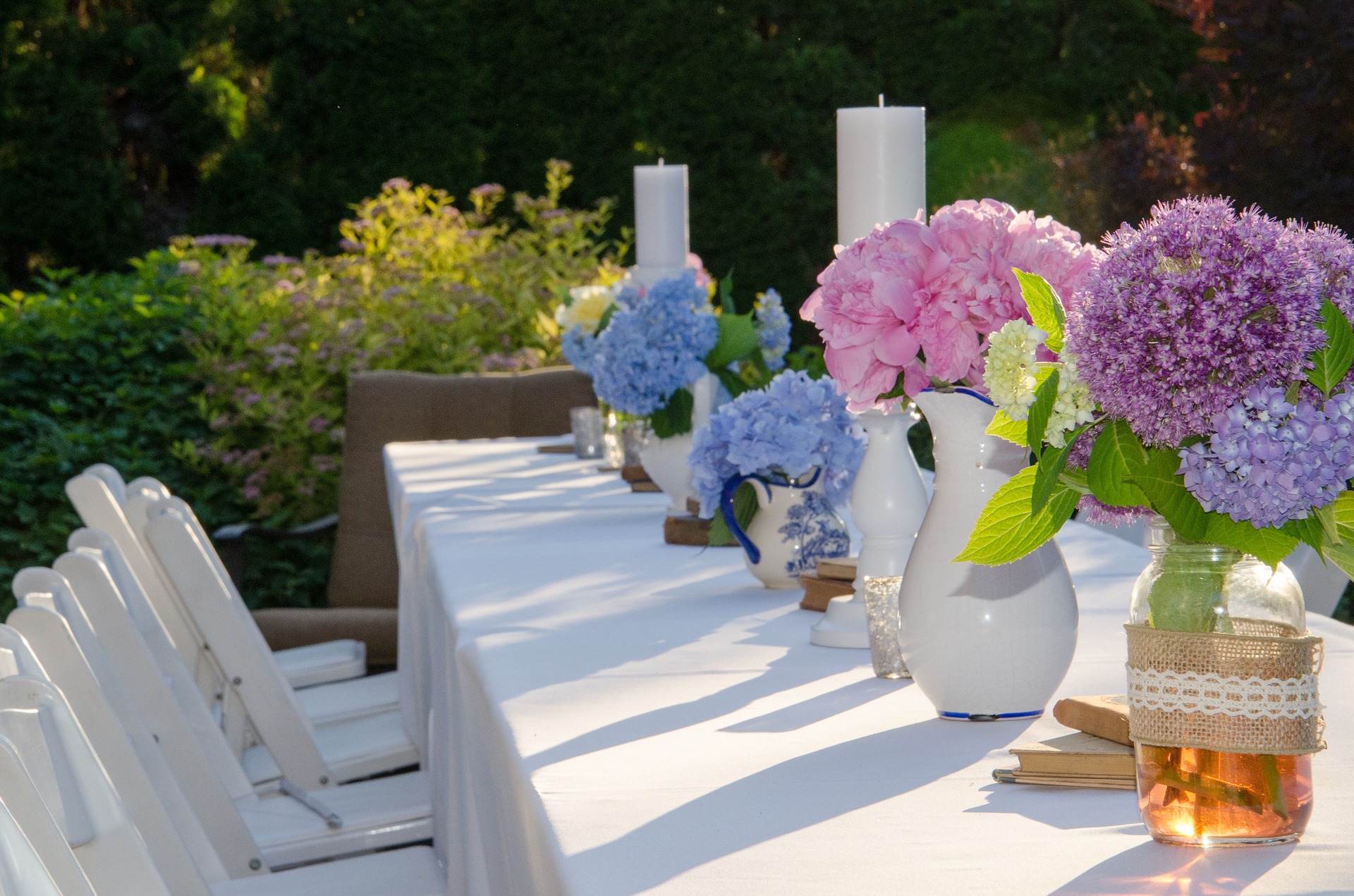 Makeyour outdoor event as beautiful as this with the right planning.