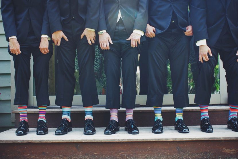 Your wedding should be unique and fun, like these socks.